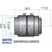 1/2-inch - 2/3-inch Format High Resolution Megapixel Lens